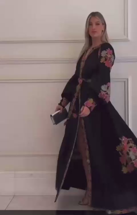 Milano's long dress black