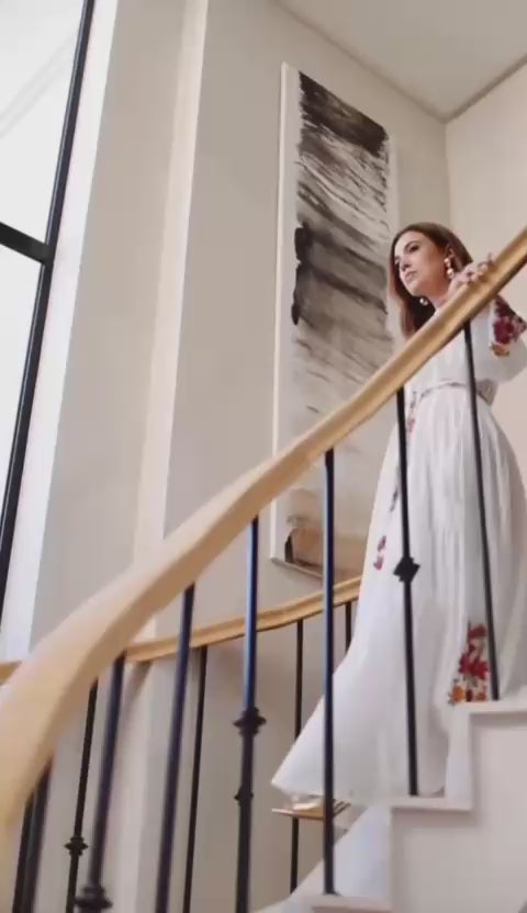 Milano' long dress white