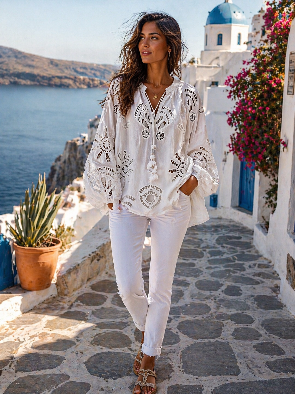 CAMICIA MARINA BIANCA