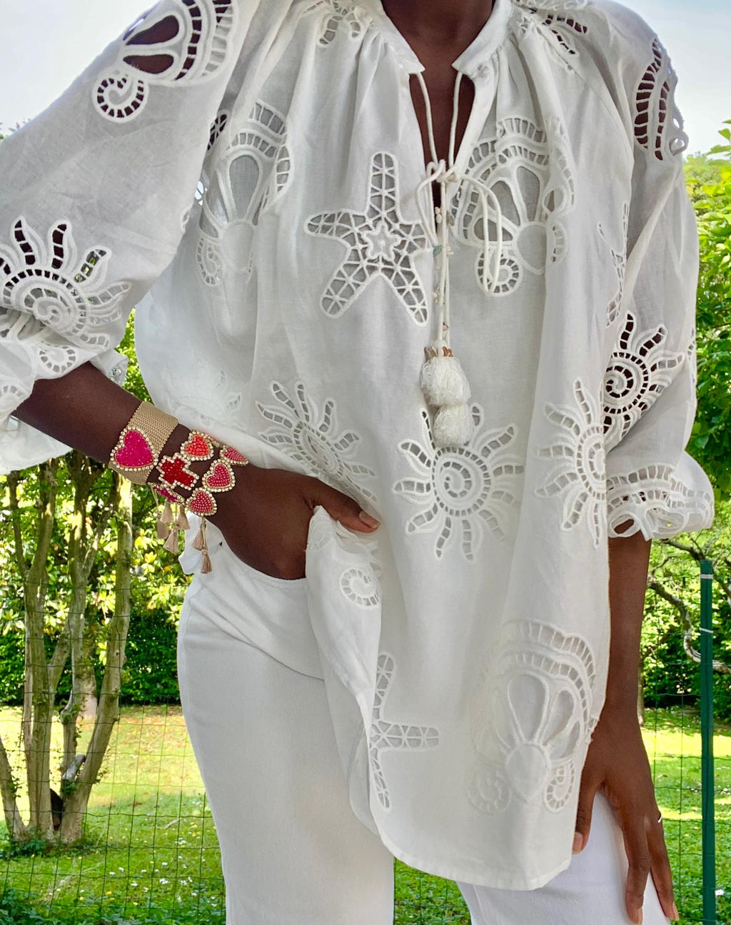 CAMICIA MARINA BIANCA